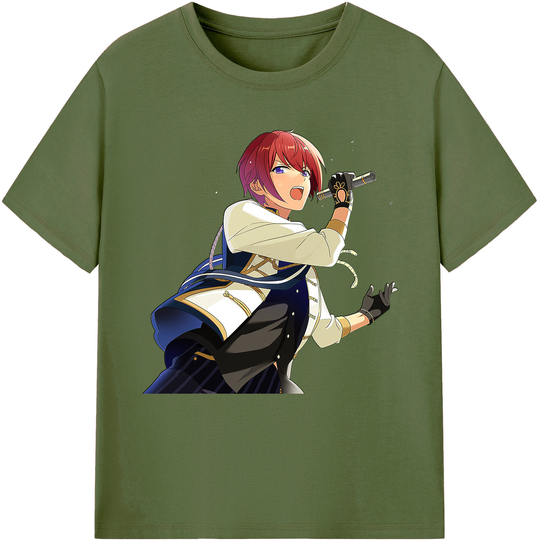 （画像用） あんさんぶるスターズ! Ensemble Stars 綿100％半袖Tシャツ（フロントプリント）